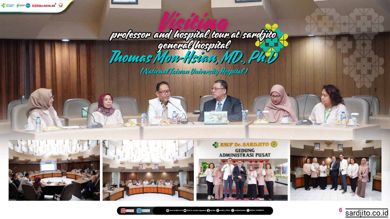 VISITING PROFESSOR FROM NTUH AND HOSPITAL TOUR