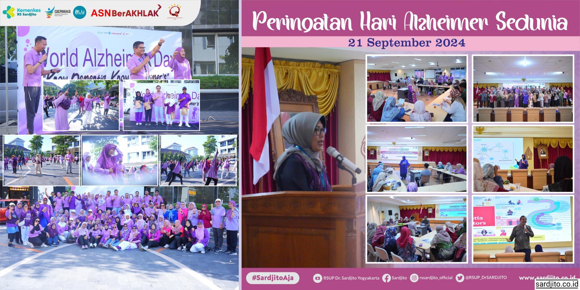 RANGKAIAN HARI ALZHEIMER SEDUNIA, AMBIL AKSI CEGAH DEMENSIA