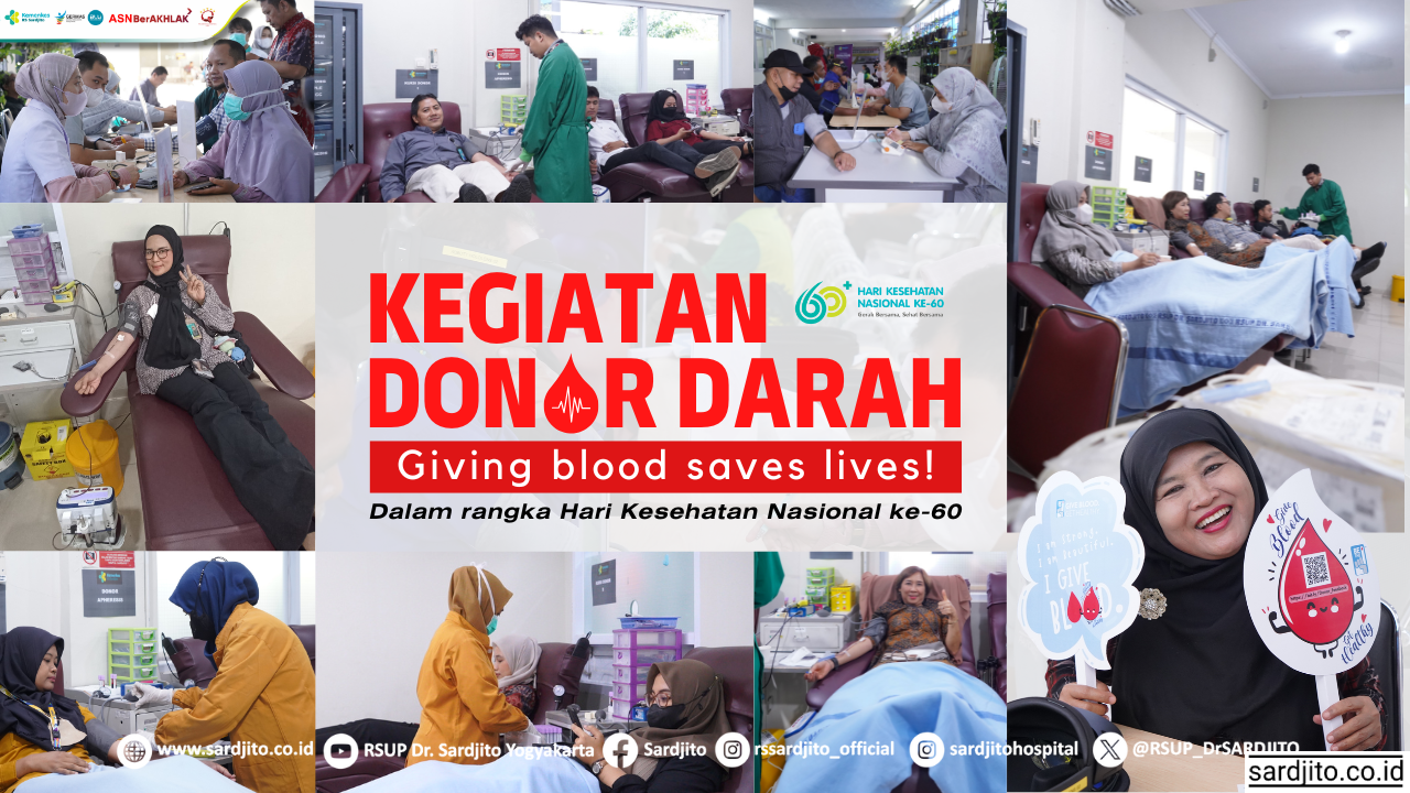 KEGIATAN DONOR DARAH MERIAHKAN HKN KE-60