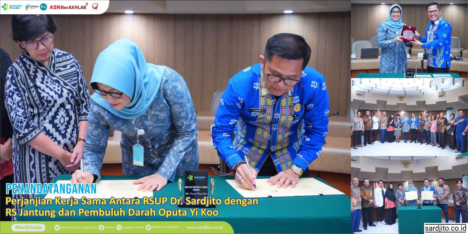 RS Sardjito Perluas Program Pengampuan Layanan Jantung ke RS Jantung dan Pembuluh Darah Oputa Yi Koo
