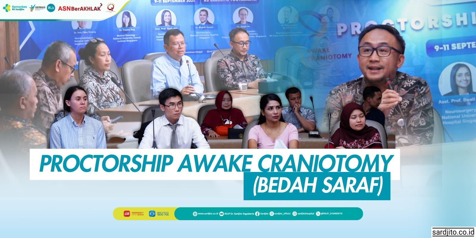 PROCTORSHIP AWAKE CRANIOTOMY