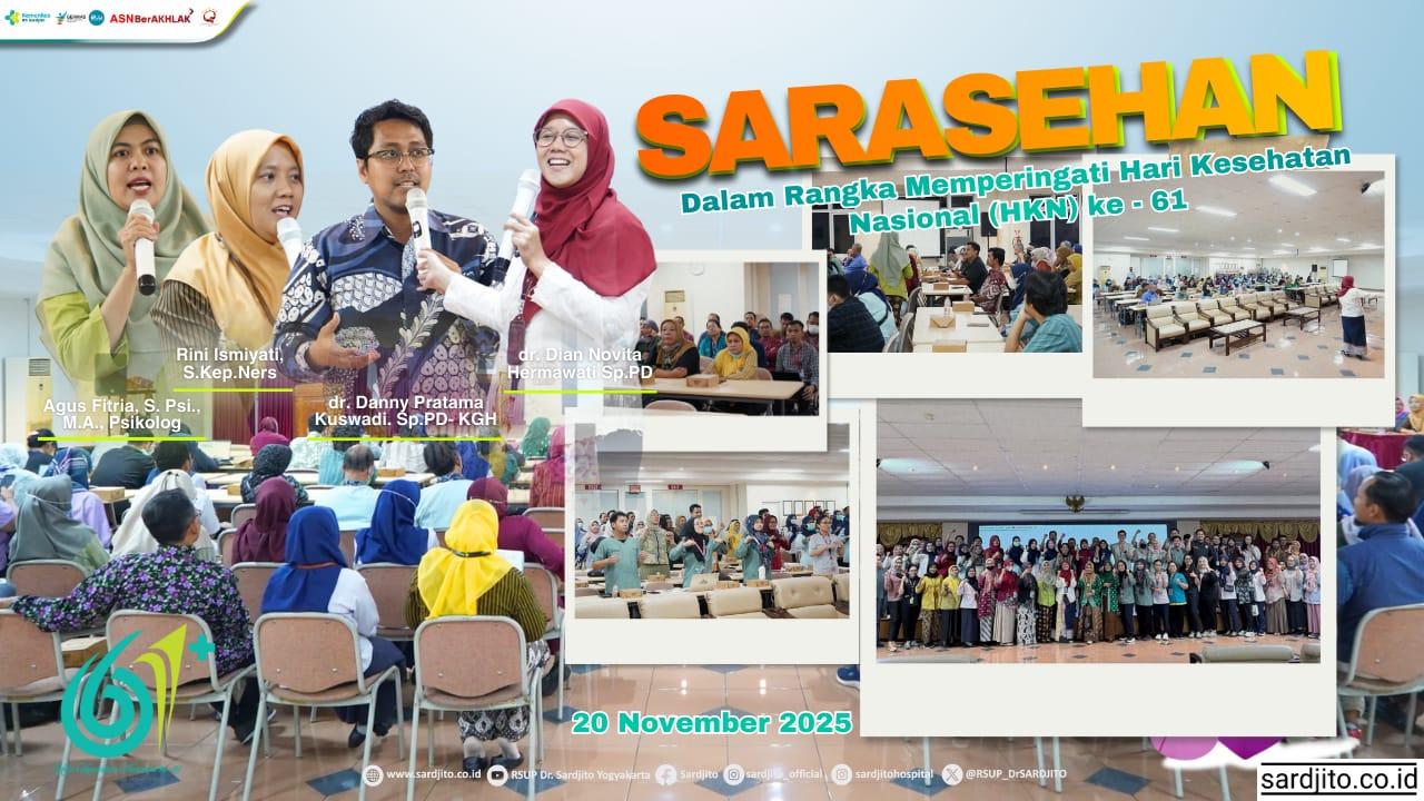 SARASEHAN DALAM RANGKA MEMPERINGATI HARI KESEHATAN NASIONAL KE-61