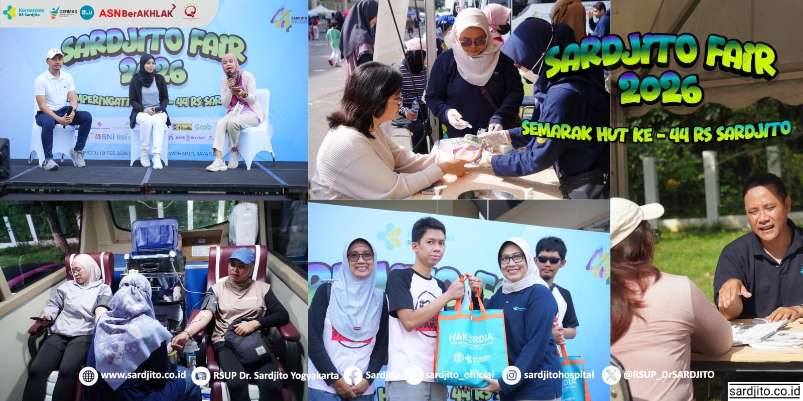 SEMARAK HUT KE-44, RS SARDJITO GELAR SARDJITO FAIR 2026