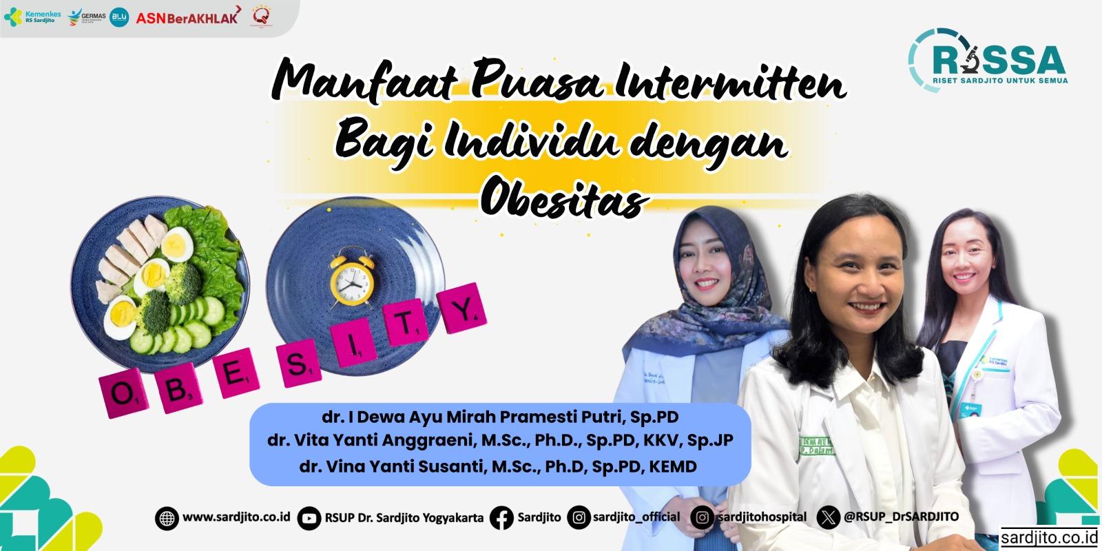 MANFAAT PUASA INTERMITEN BAGI INDIVIDU DENGAN OBESITAS