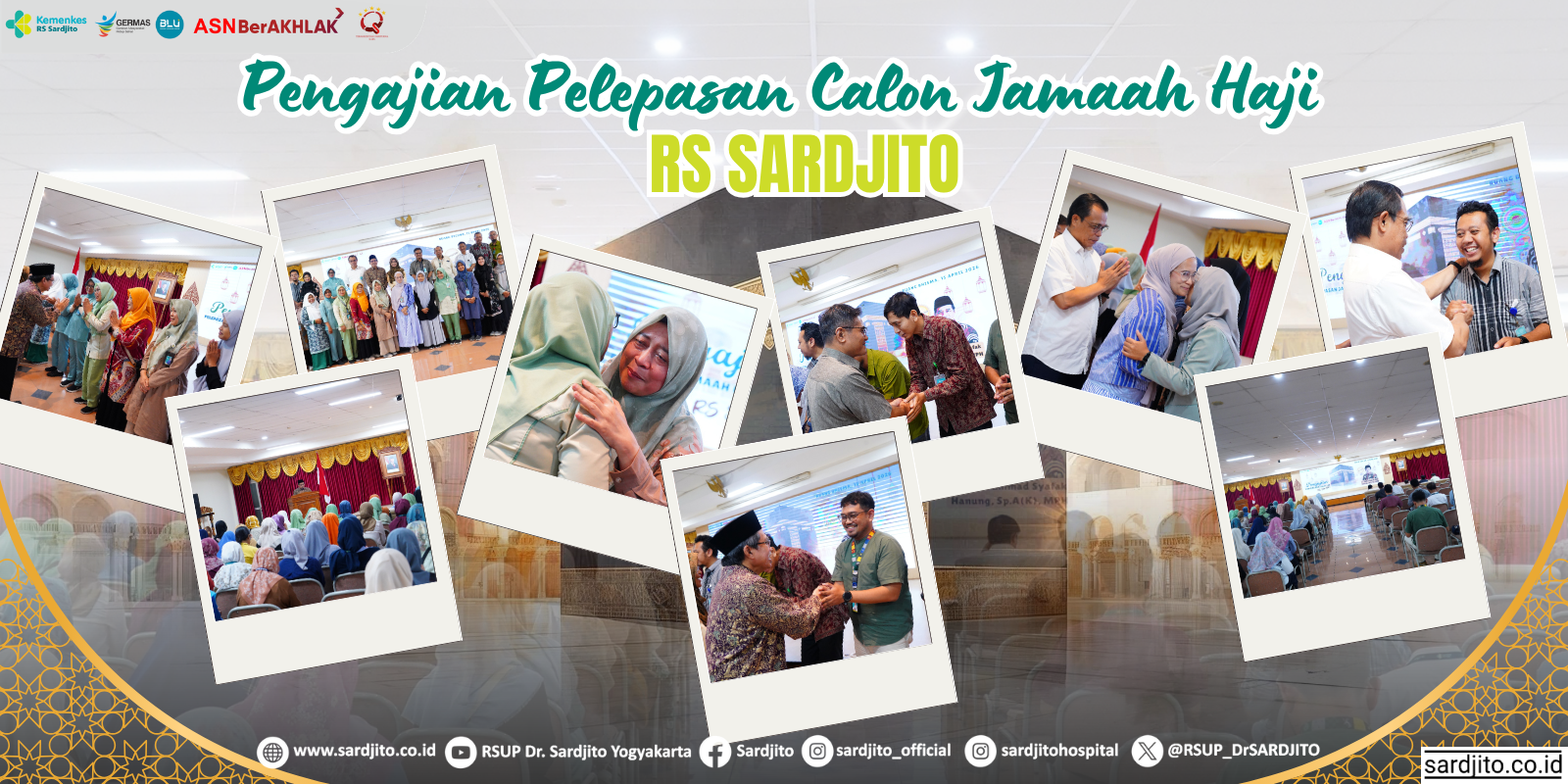 PENGAJIAN PELEPASAN CALON JAMAAH HAJI RS SARDJITO